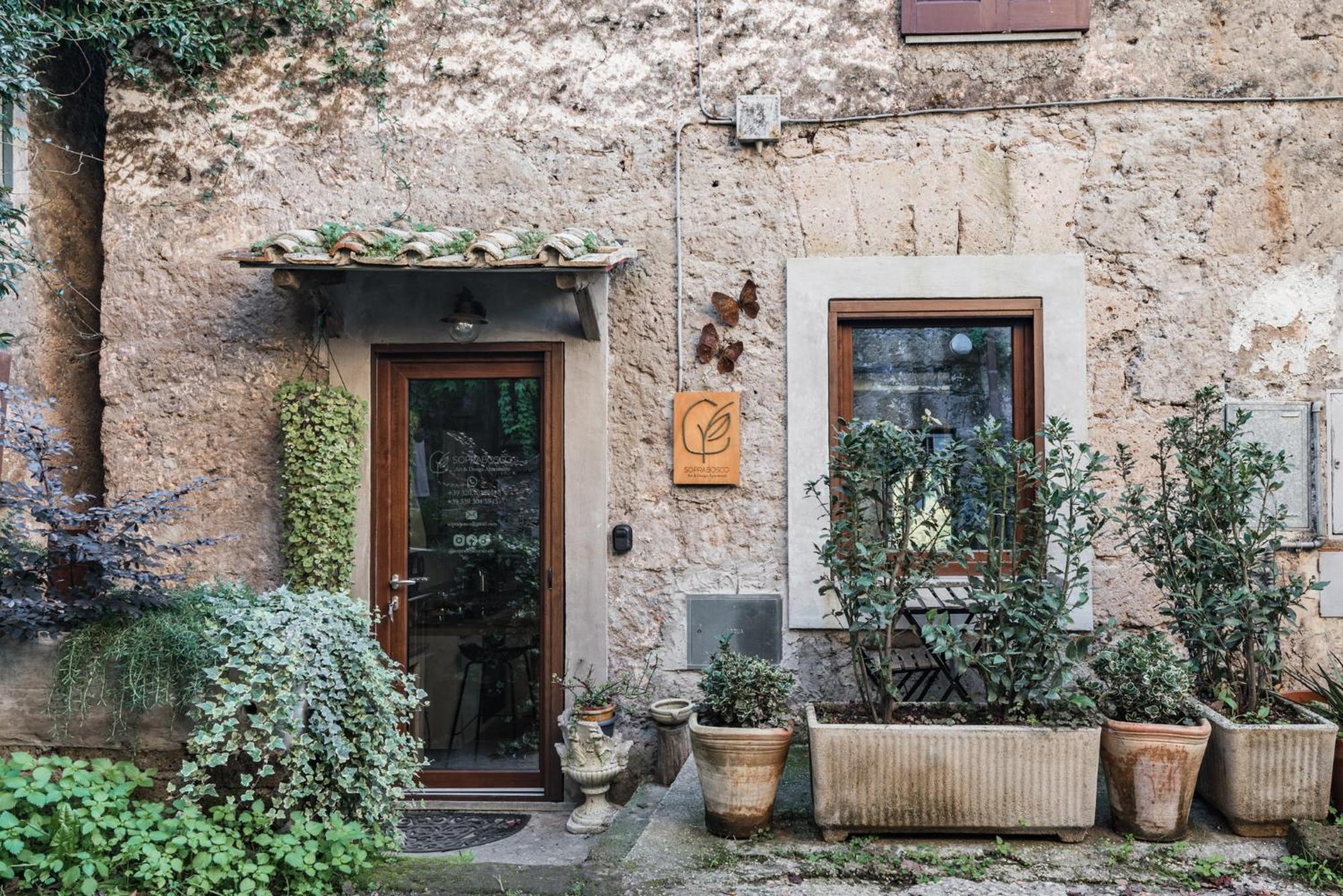 Soprabosco Calcata Art & Design Apartment Kültér fotó